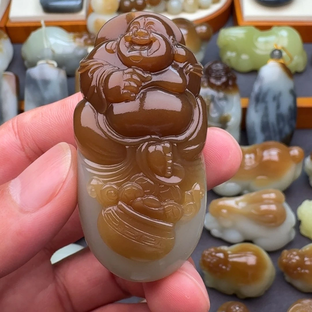 和田玉（糖玉）未镶嵌颈饰h*x