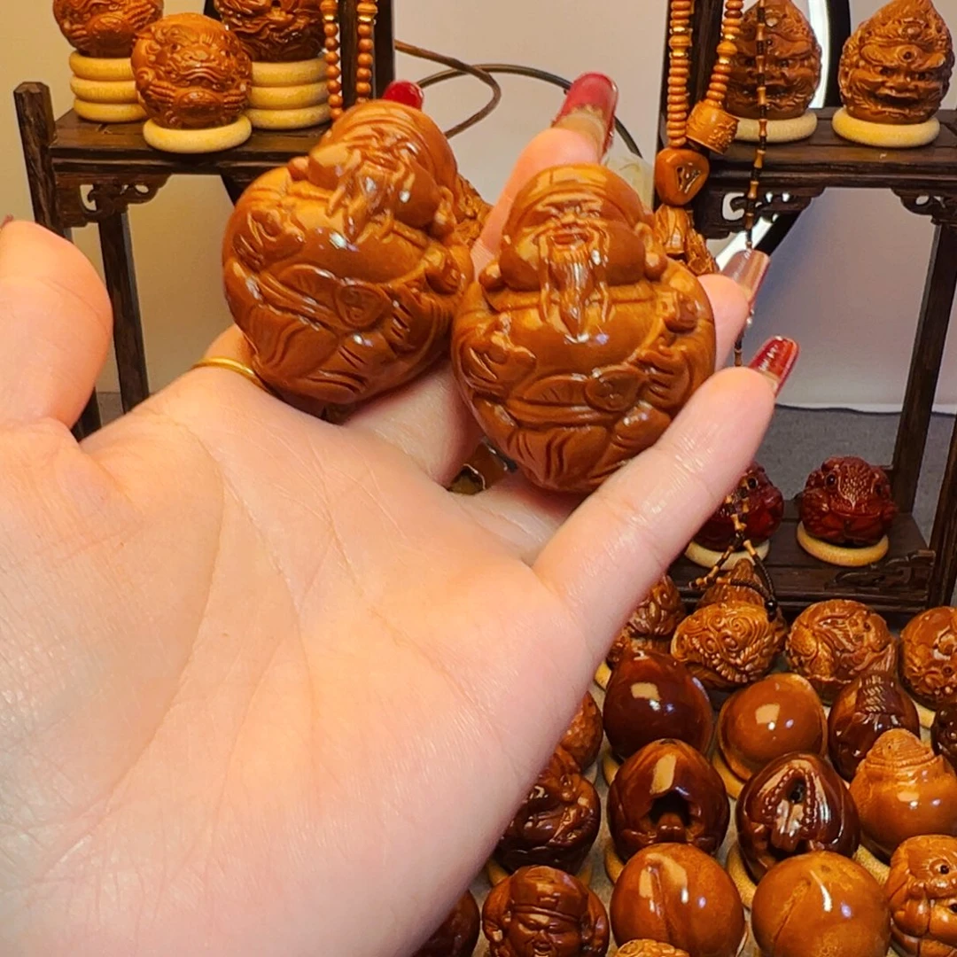 橄榄核手串/手链A***…财神一对