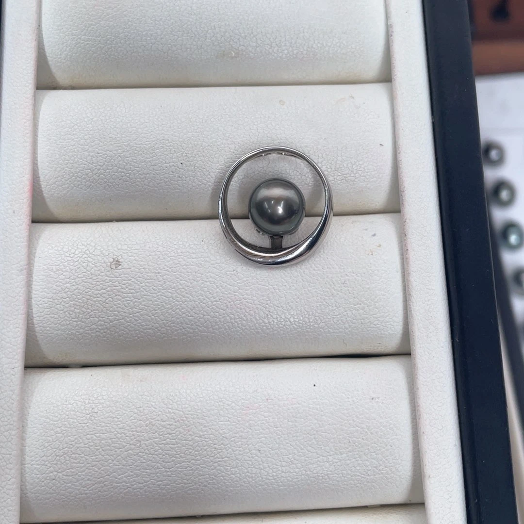 颈饰银S925镶嵌海水珍珠