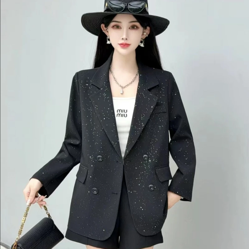 个2025新春爆款休闲网红爆款宽松时髦星星版洋气衣服女显瘦气质