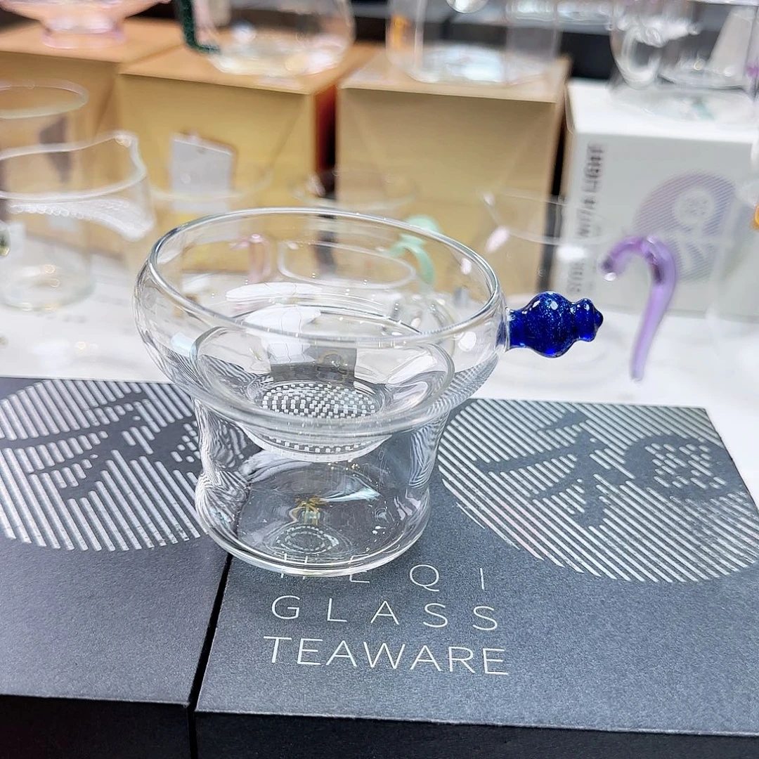 宝蓝金激光茶漏，，，