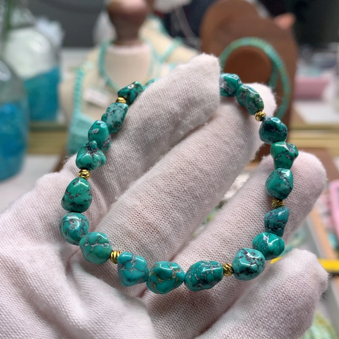 绿松石未镶嵌饰品