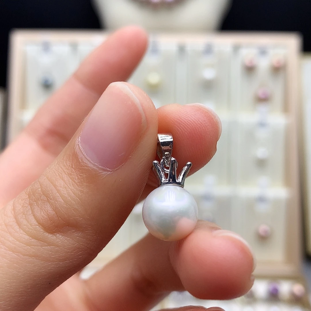 淡水珍珠吊坠(赠链)合金