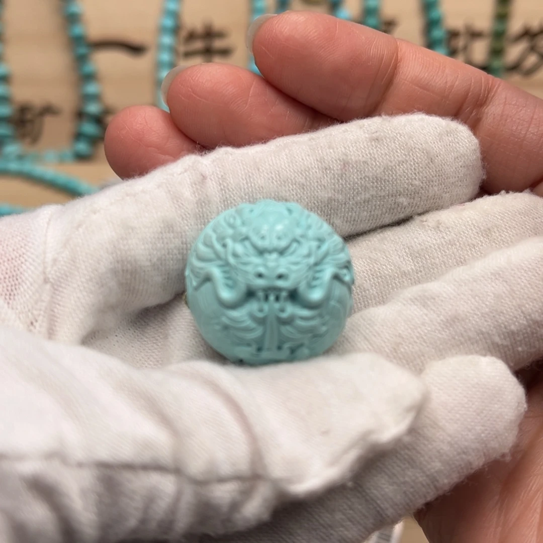 绿松石雕刻未镶嵌