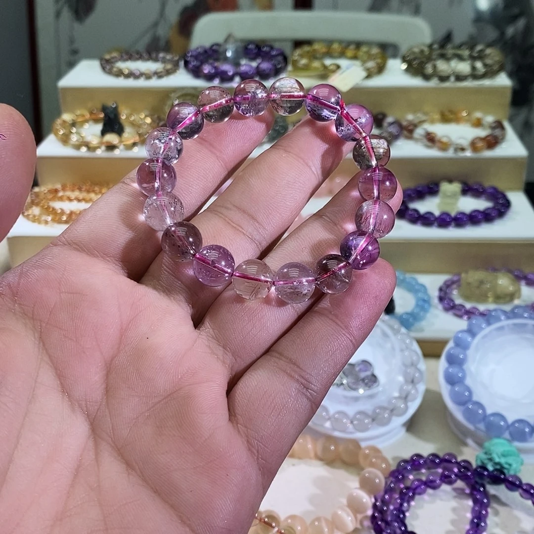 水晶手链未镶嵌超七水晶