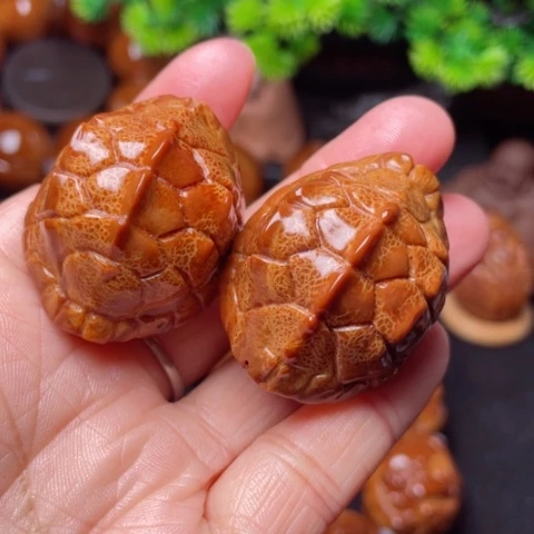 【闪购商品】手串/手链橄榄核s**@龙脊富甲手球