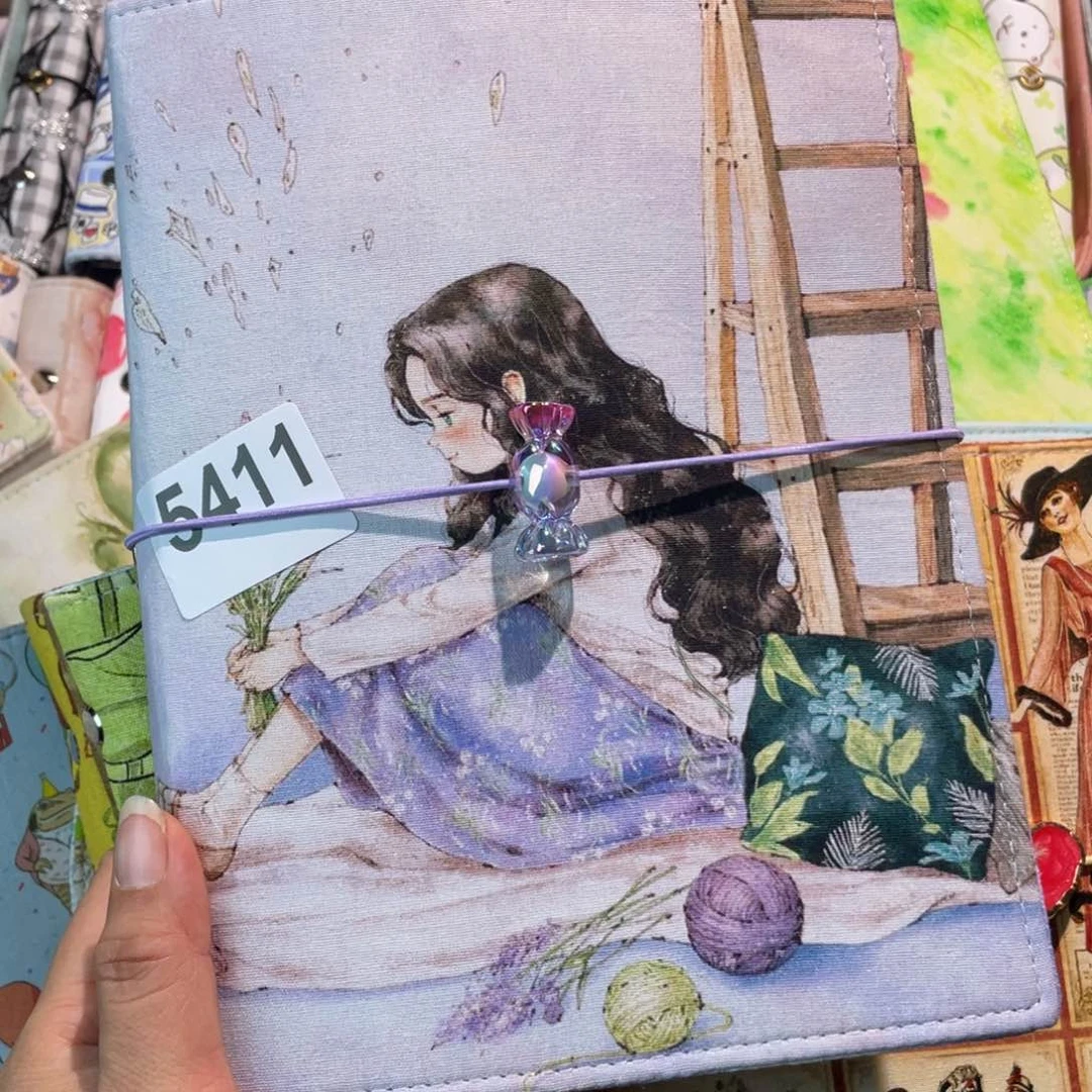 捕***仔织绣A5 活页不加纸5411