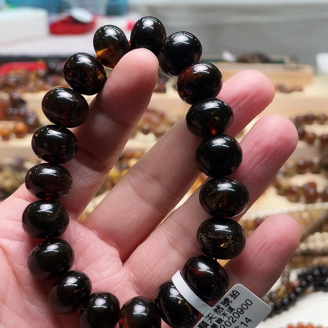 琥珀裸石未镶嵌十四10081