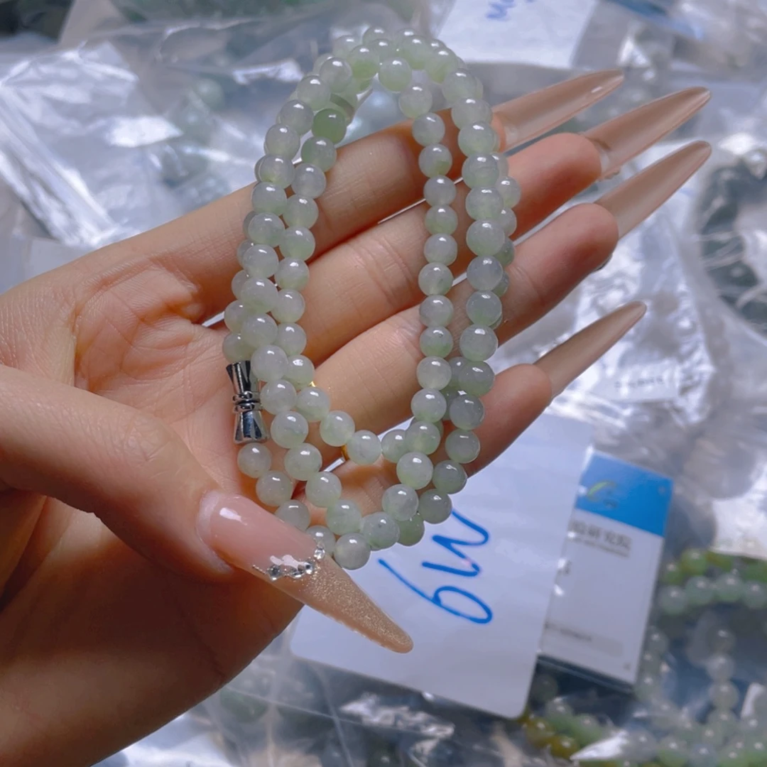 未镶嵌手链翡翠手串