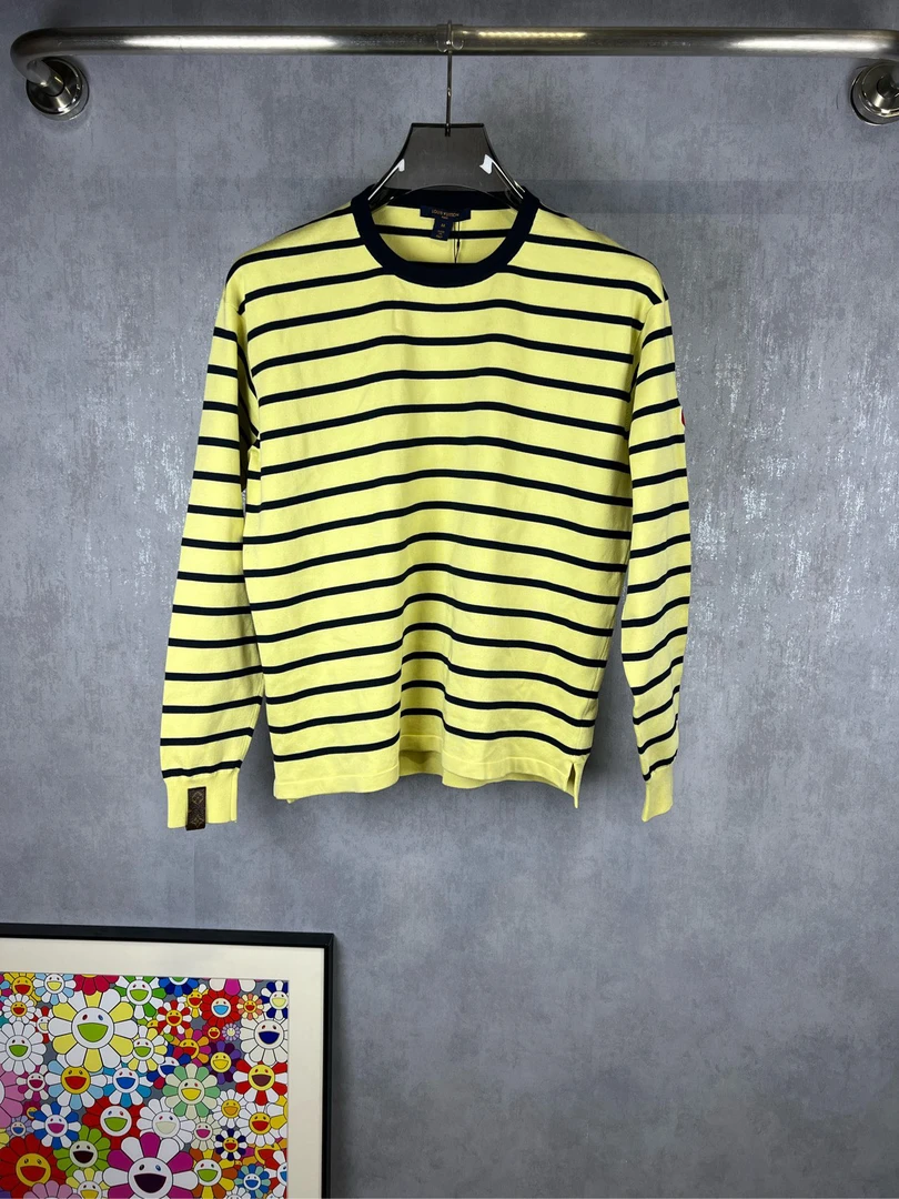 99新 LouisVuitton/路易威登 皮牌老花长袖卫衣 M码 A10812