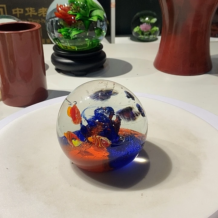 琉璃纯手工琉璃鱼球