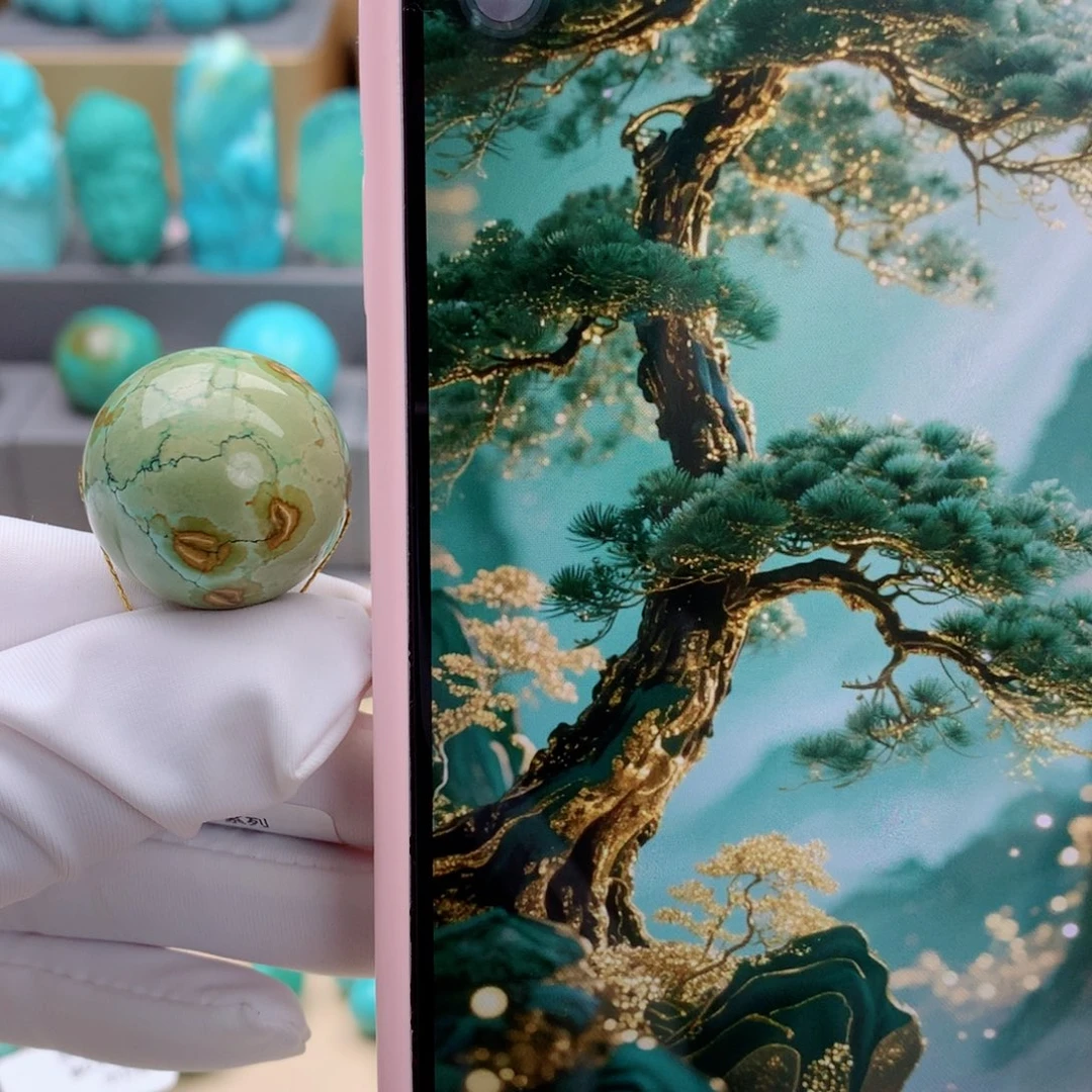 未镶嵌绿松石挂件