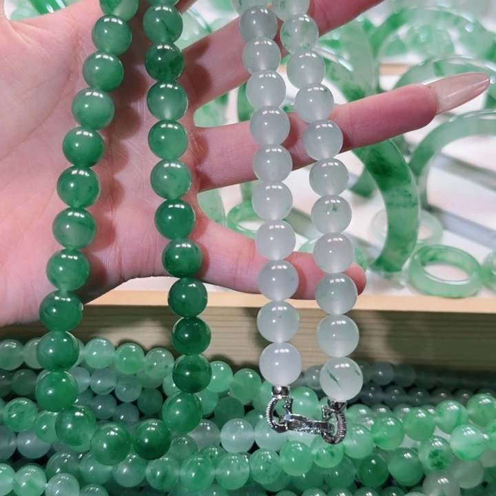 石英质玉项链未镶嵌闲*张