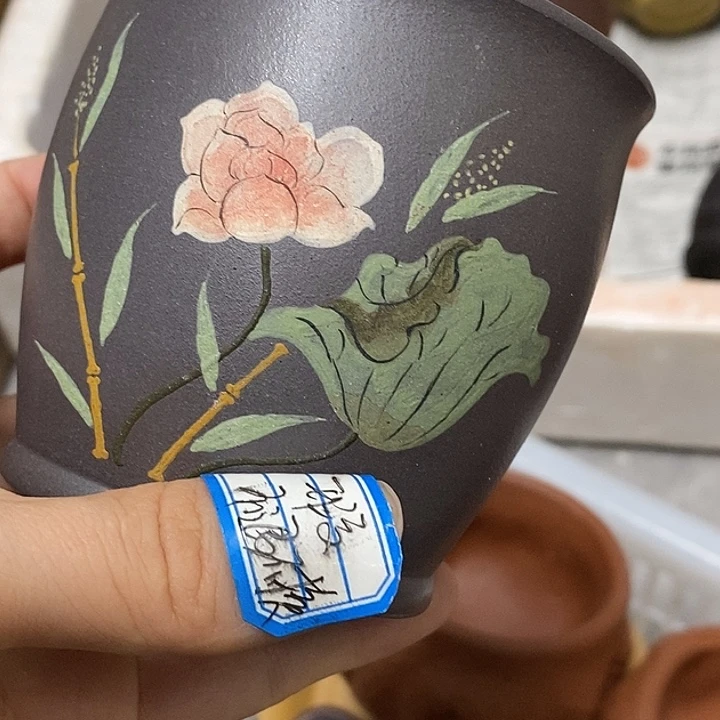 茶杯紫砂瑕疵不退不换，