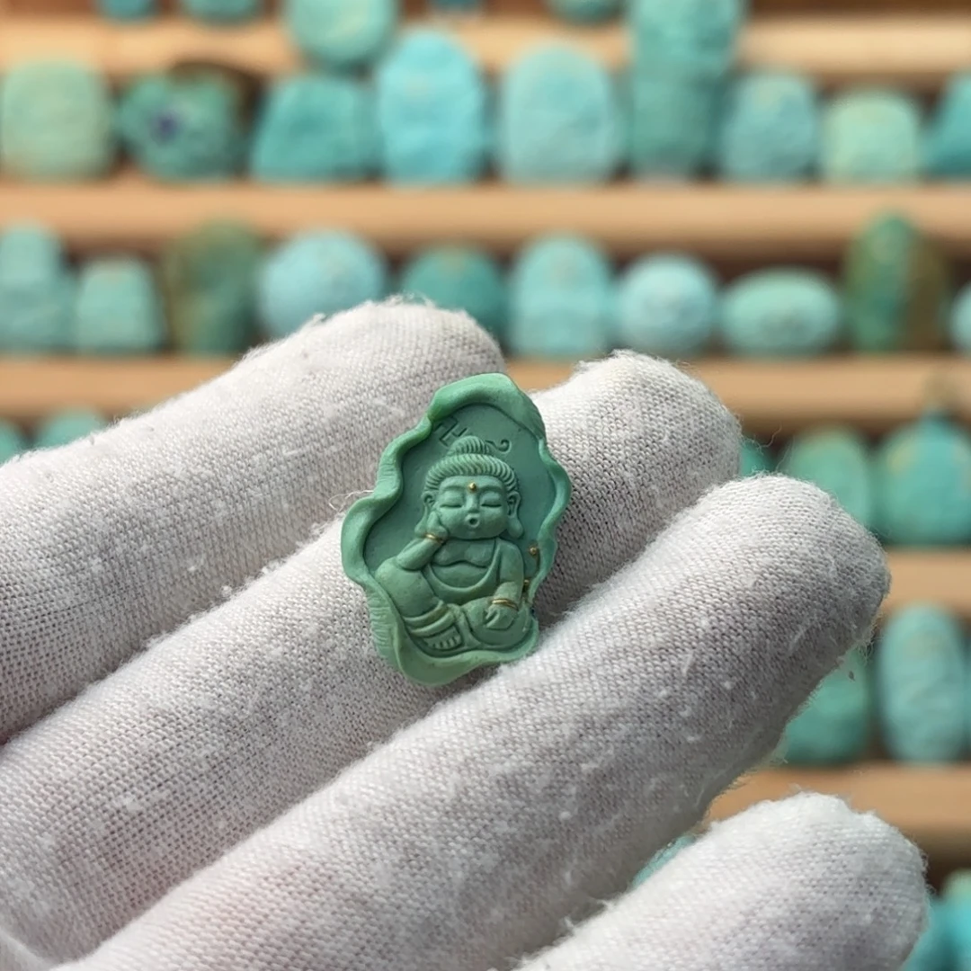 绿松石未镶嵌配饰