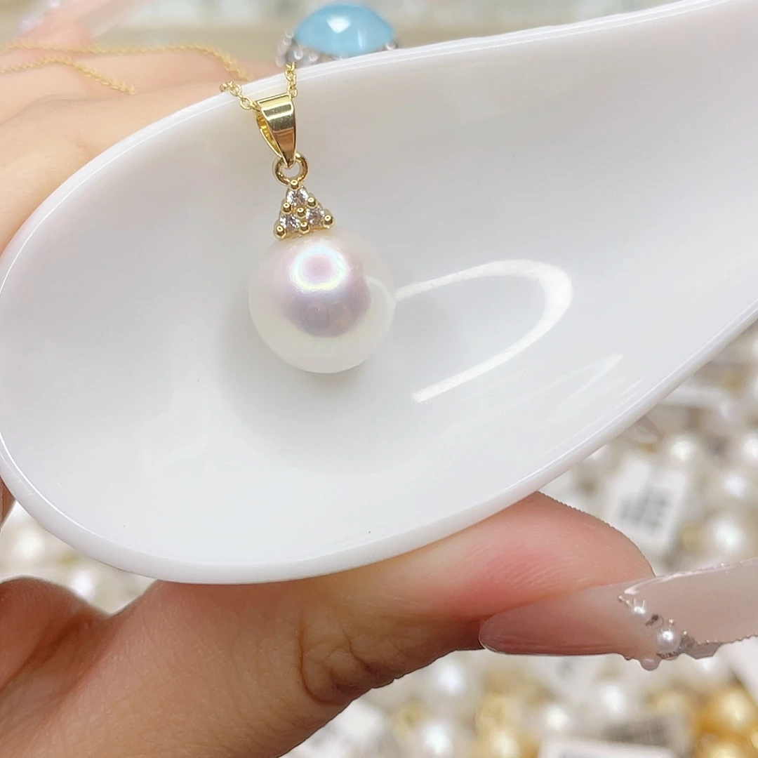 淡水珍珠合金吊坠(赠链)