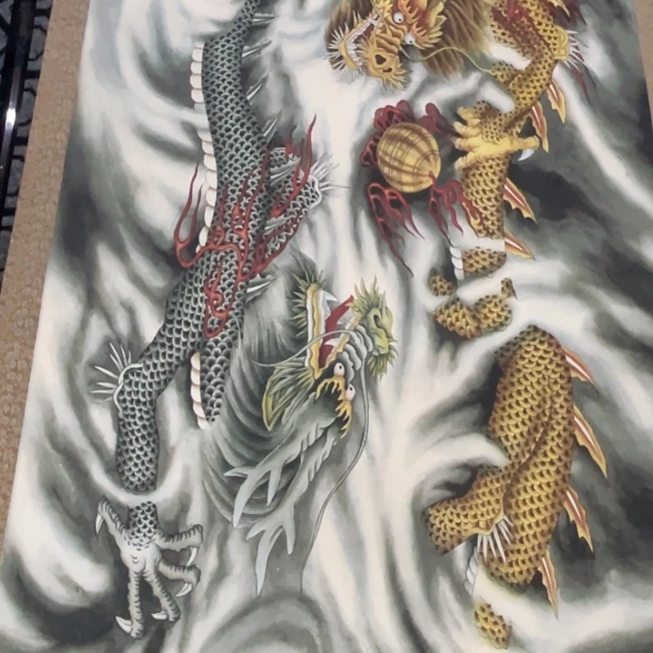 竖款国画作品欣赏