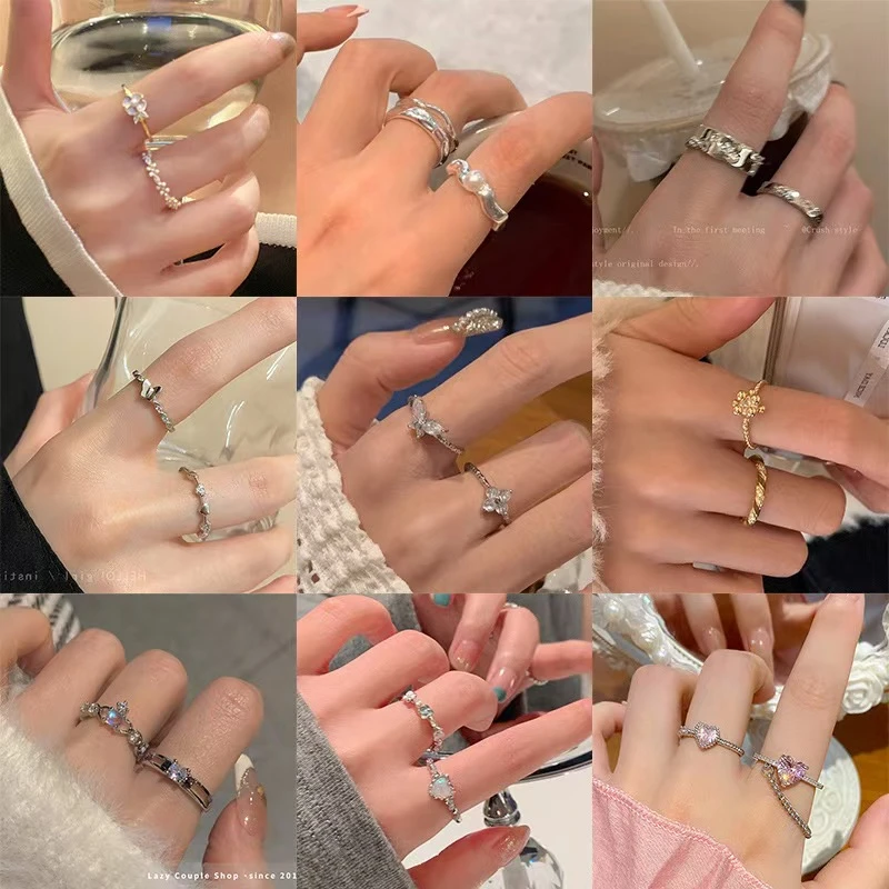 饰品全家福（对对碰）时尚简约百搭气质小香风网红饰品