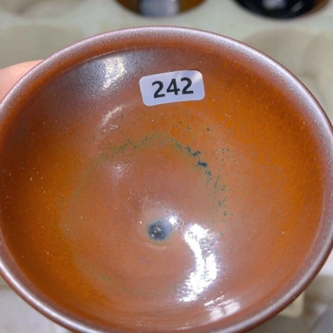 茶盏原矿原釉柴烧建盏