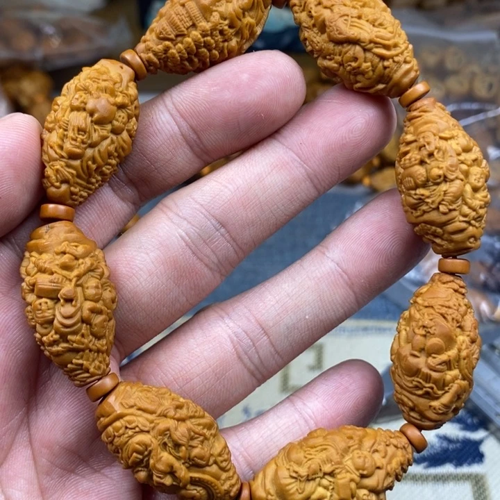 橄榄核手串/手链橄榄核雕工艺手串