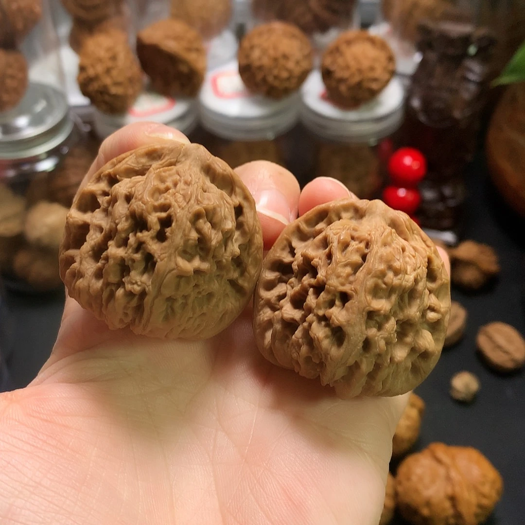 文玩核桃把件南疆石41