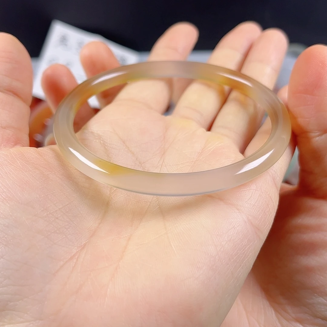 玛瑙/玉髓手镯未镶嵌鹿**语