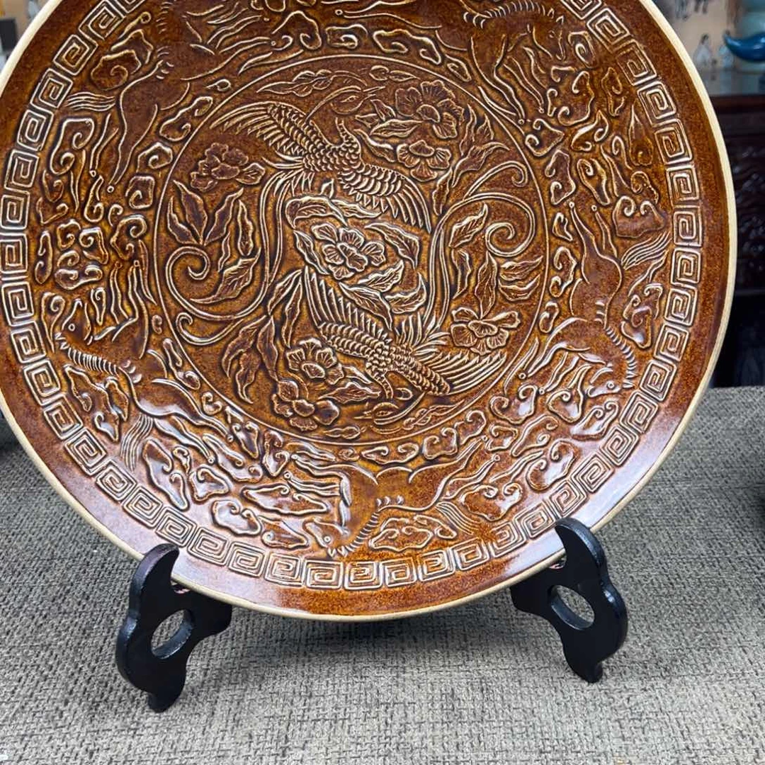 陶瓷艺术品正能量开门货