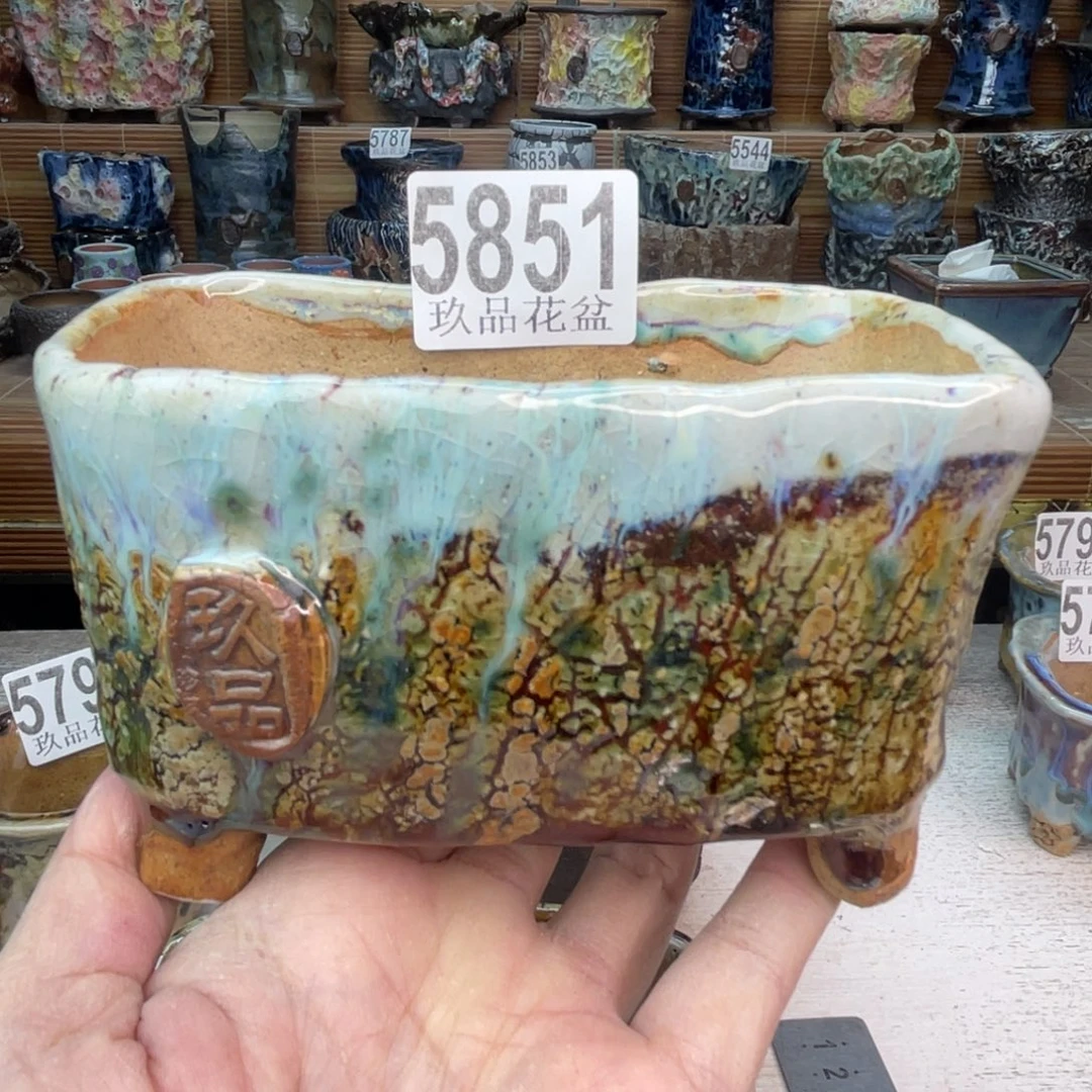 景德镇陶瓷玖品花盆