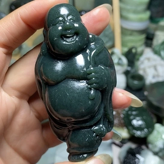 未镶嵌和田玉（糖玉）珠宝半成品