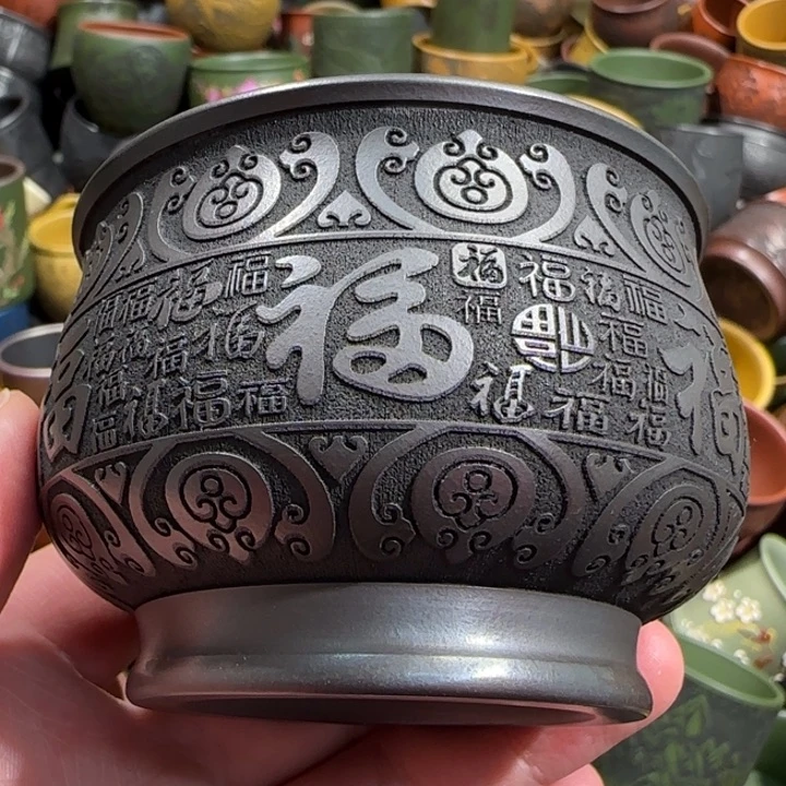 茶杯紫砂全手工紫砂