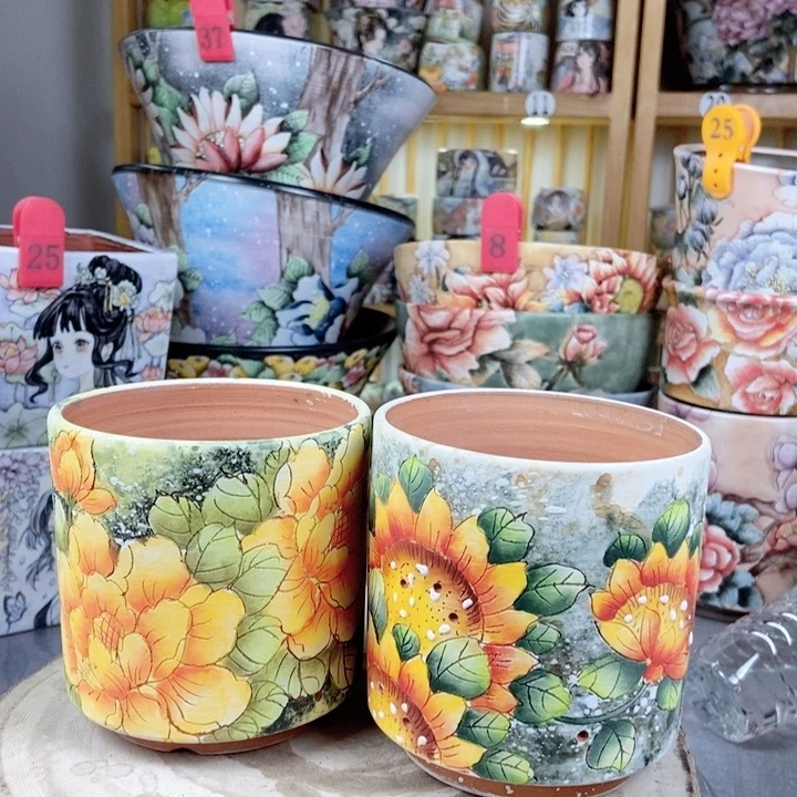 景德镇艺术手绘作品