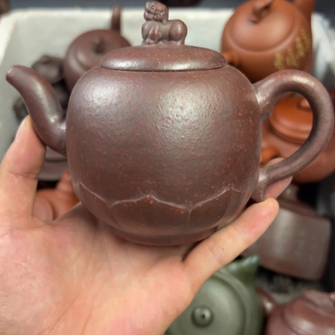 茶壶紫砂宜兴原矿紫砂壶350毫升容量