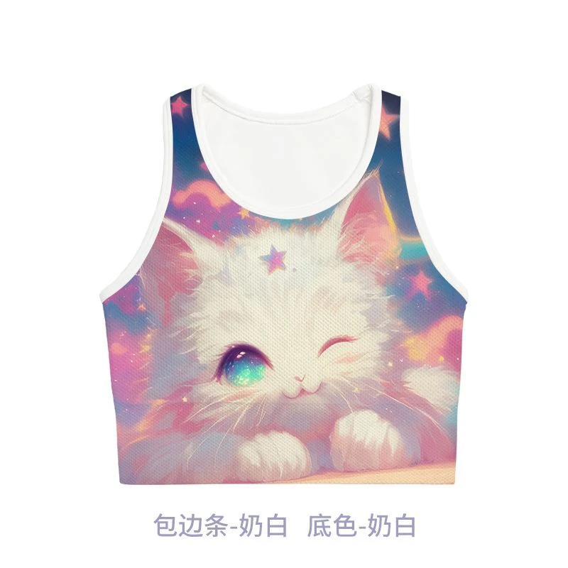 M05 动物乐园 外贸印花合集动物系列运动美背瑜伽文胸无瑕