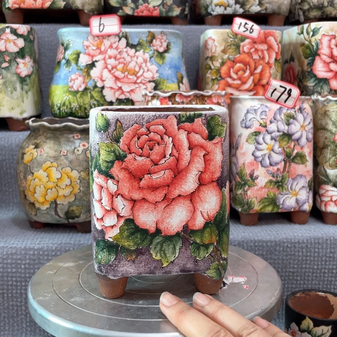 上新扶泥          口8.5 高13.5