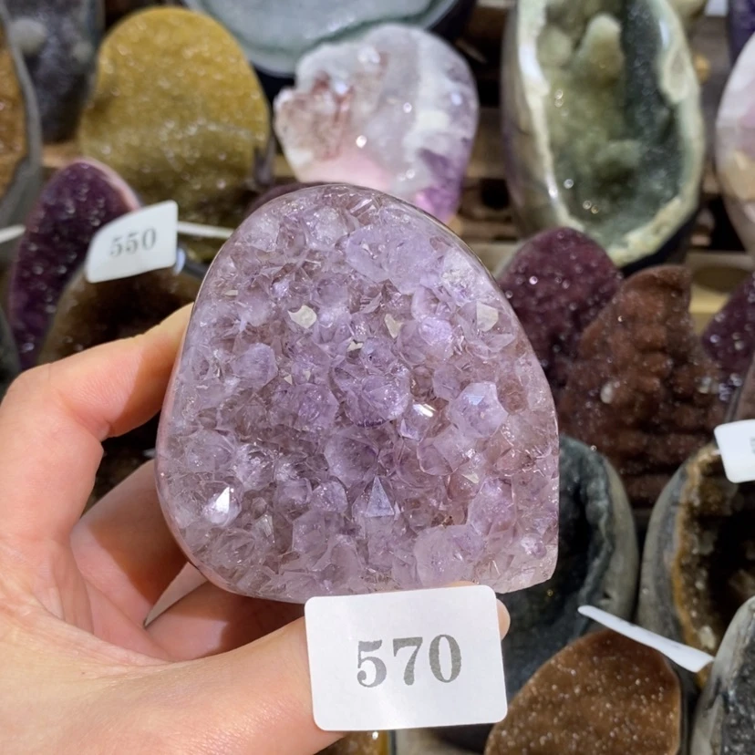【闪购商品】未镶嵌大型摆件（非配饰）紫晶