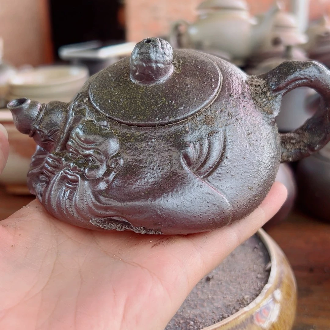 坭兴陶贵台龙窑柴烧茶器A82