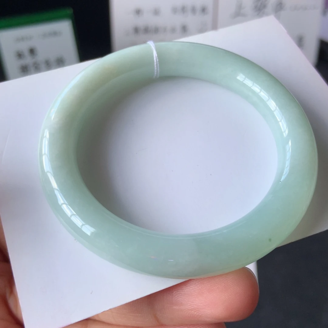 翡翠手镯未镶嵌38号49.7-9,4-8.9