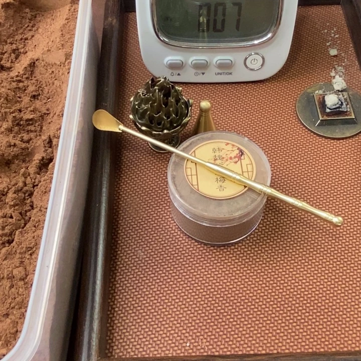 香粉香粉博山炉塔尖三件套➕浓梅香粉15克