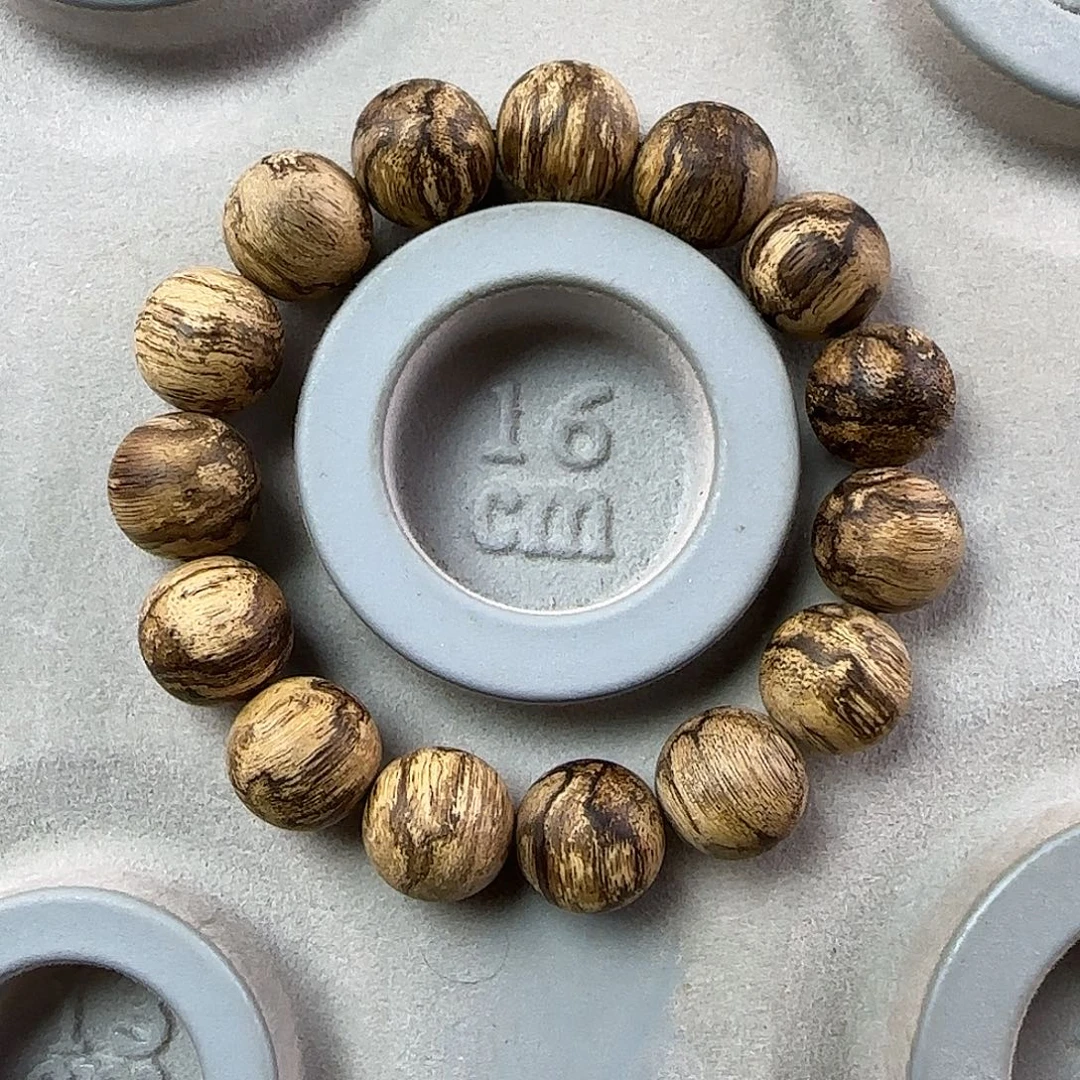 沉香手串达拉干 1.5 虎斑 16.7g