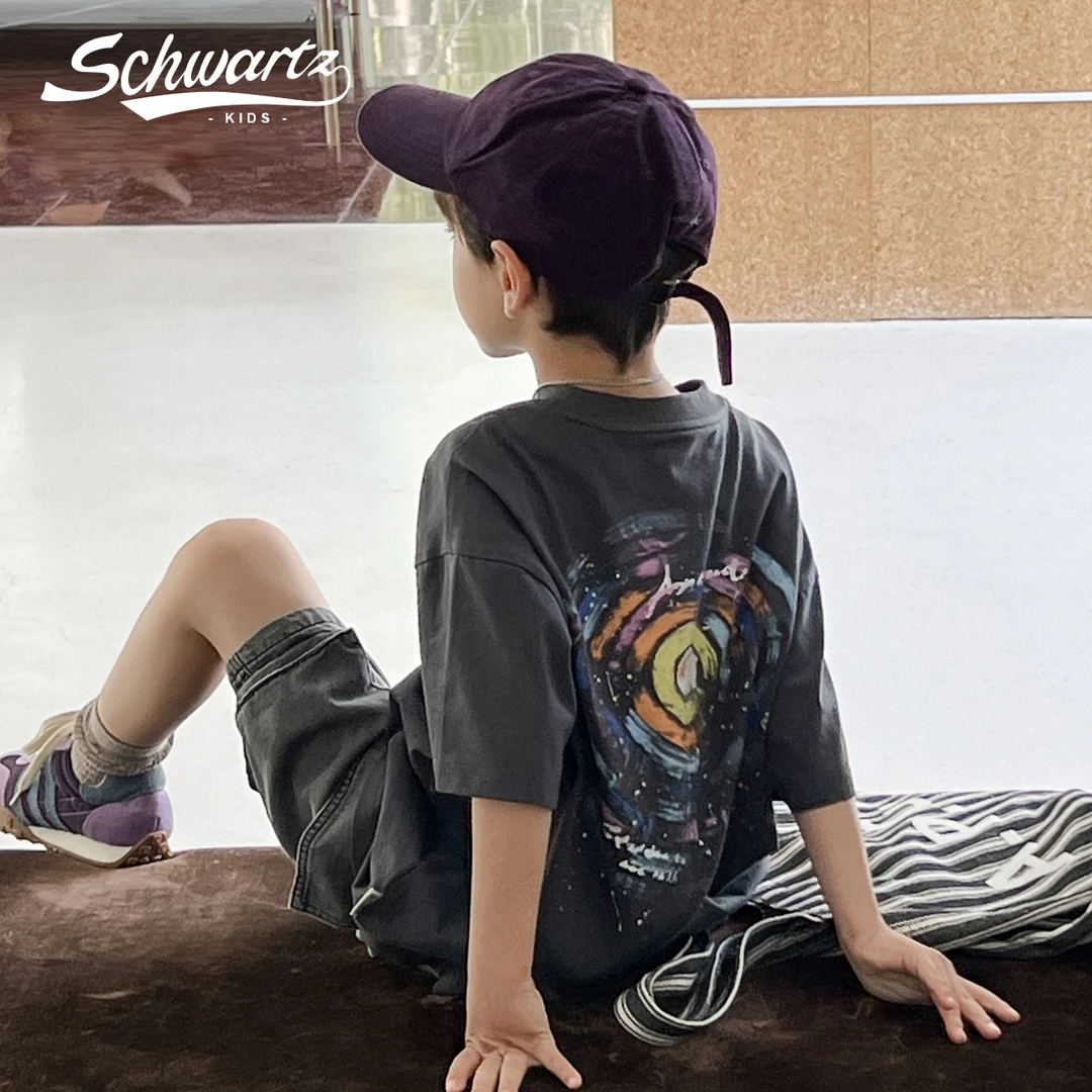 【若大王】Schwartz2025夏季新款男童T恤-M2TX259202