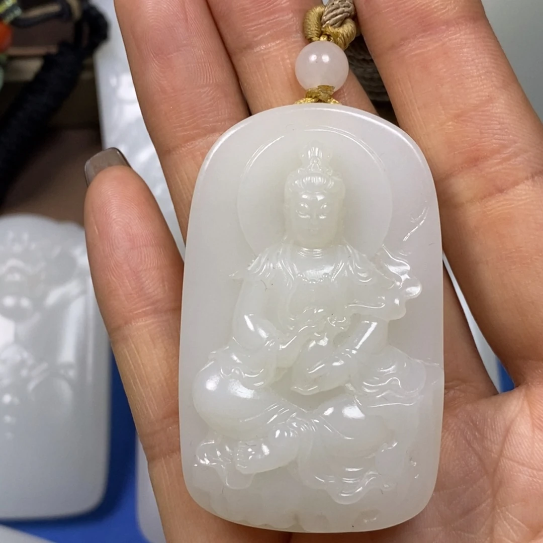 和田玉挂件未镶嵌宝***叔