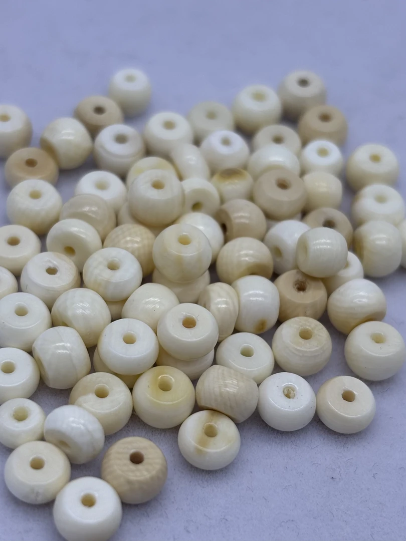 A04 猛犸牙稍厚隔片珠微瑕配饰（多样性发其五）