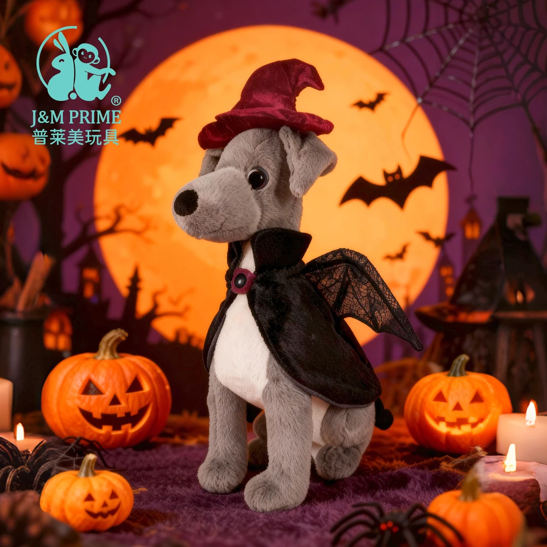 J&M PRIME普莱美狗狗JEDDY小灵缇玩偶公仔玩具生日礼物潮玩摆件