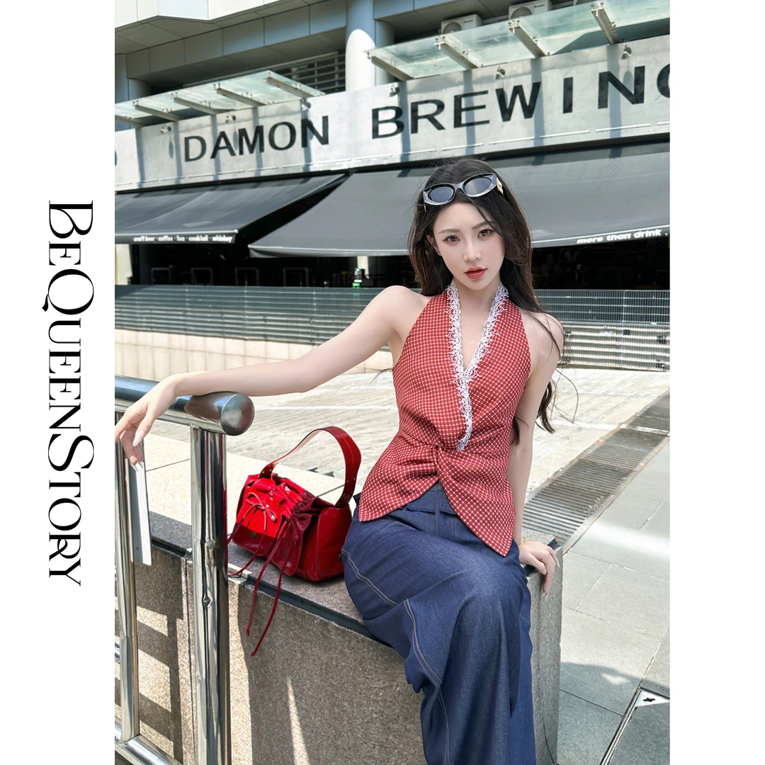 BeQueenStory【温莎花园】夏季新品设计感复古上衣