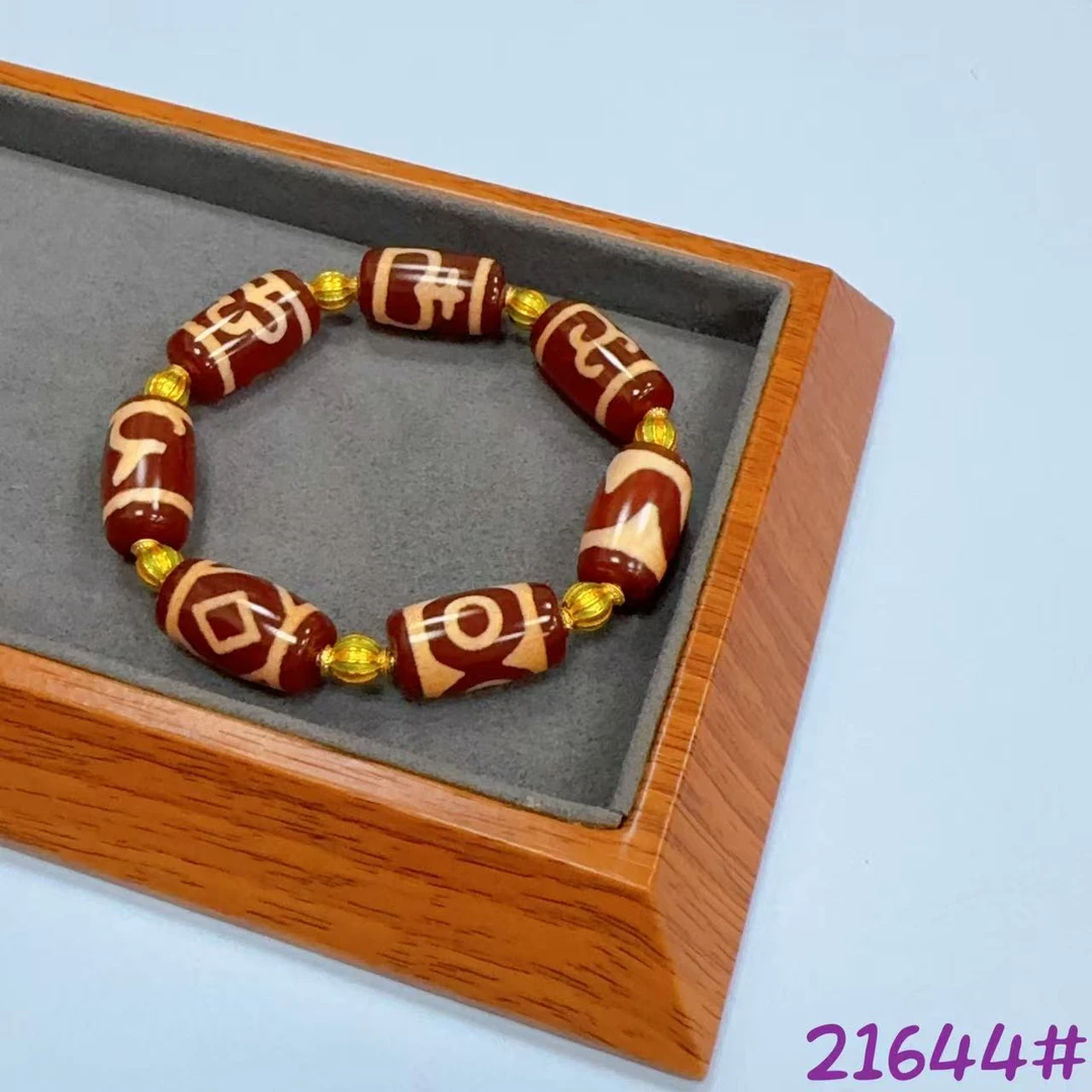 非金属珐琅手链 21644手串单圈手链百搭多样(发一)红色复古素款