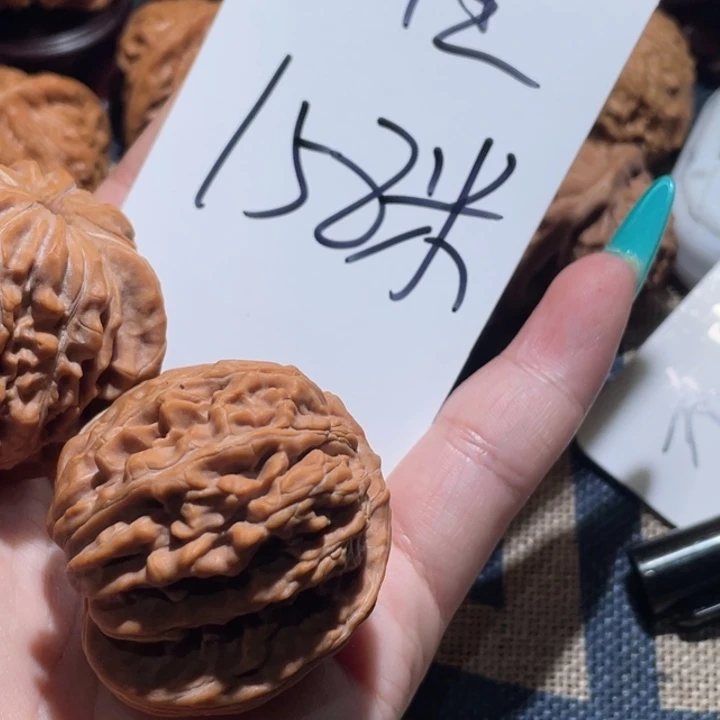 三***五吊坠文玩核桃四座楼