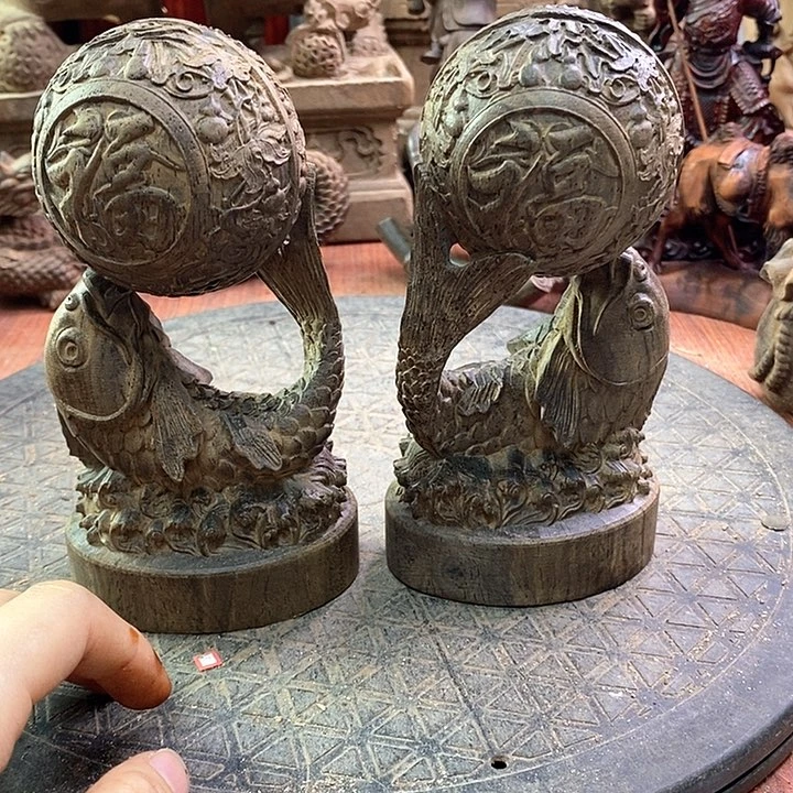 木悠***?木雕工艺美术作品