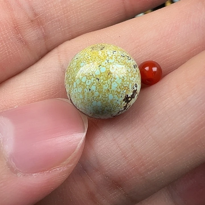 南红玛瑙未镶嵌配饰卡12.6