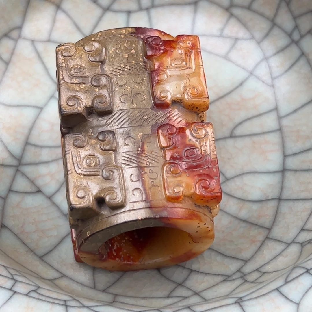 颈饰未镶嵌和田玉（糖玉）六**顺