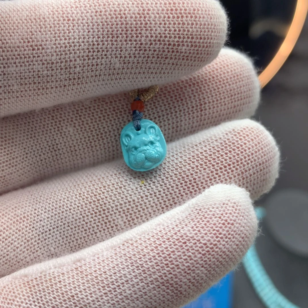 绿松石挂件未镶嵌